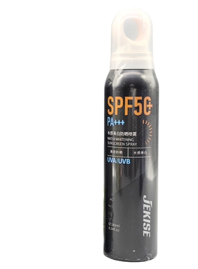 杰克仕男士防晒喷雾SPF50+保湿