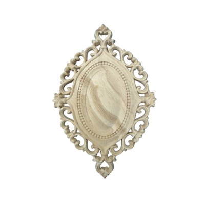 小红书DIY壁挂法式花复古实木花片浮雕东阳木雕挂钩画框挂镜挂墙