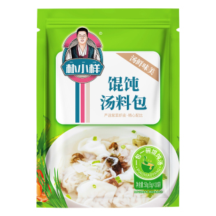 朴小样馄饨汤料包 紫菜虾皮混沌汤料包云吞面条冲泡即食独立小包