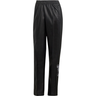 Adidas/阿迪达斯官方三叶草新款女子休闲排扣时尚皮裤II6099