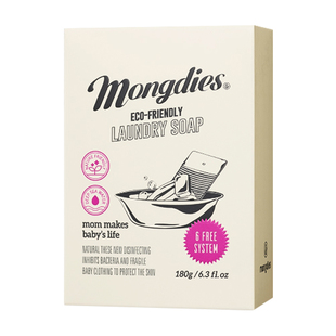 【Sunmooh】mongdies梦丽多日天然洗衣皂肥皂香皂去污内衣裤