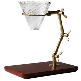 九土黄铜关节手冲咖啡具V60滤杯滤纸架咖啡器手冲咖啡支架滴漏式