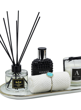 香薰托盘北欧风格装饰品全屋定制