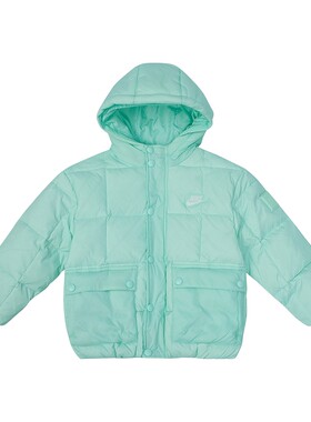 Nike耐克2025冬季新款男女小童轻巧绗缝羽绒服夹克外套IQ9995-353