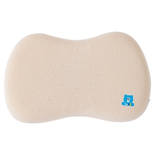 西西什儿童枕婴幼儿6个月以上新生儿0-3岁宝宝透气硅胶四季云片枕