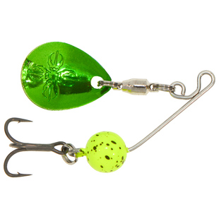 捉妖工坊鬼流星钨钢迷你复合亮片微物溪流专用路亚假饵马口硬铒