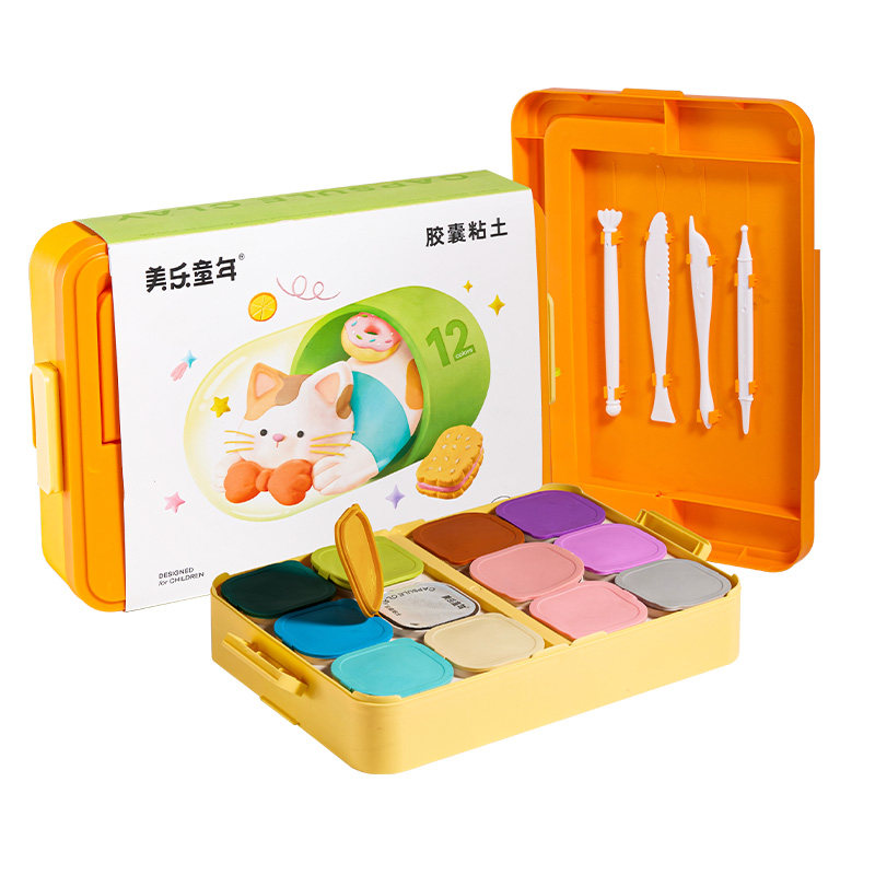 美乐童年胶囊粘土超轻粘土