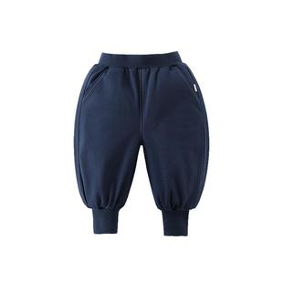 [云盾裤]齐齐熊男童裤子宝宝加绒卫裤加厚冬装裤儿童保暖长裤冬款