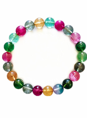 瑞铺手链碧玺单圈手链女