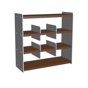 实木格子杯架桌面置物架亚克力杯子九宫格茶具中古咖啡杯展示架