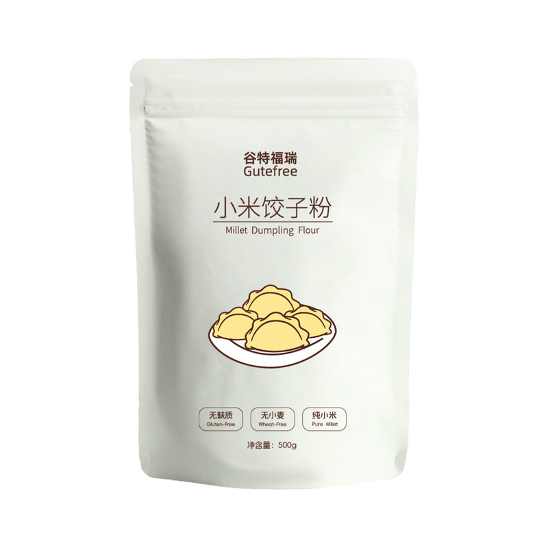 无碘不加碘盐小米饺子粉代餐食品