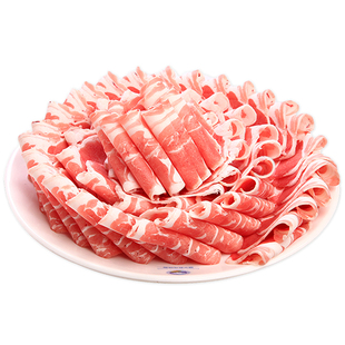 额尔敦羊肉卷原切羊肉片正宗内蒙古锡盟涮羊肉涮锅火锅食材肥羊卷