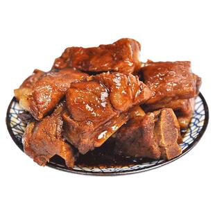 老上海风味红烧排骨200g酱排骨脆骨猪肉类熟食加热即食零食下酒菜