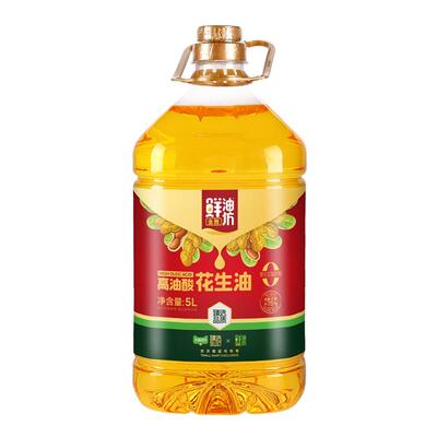 猫超臻选高油酸家用花生油5L