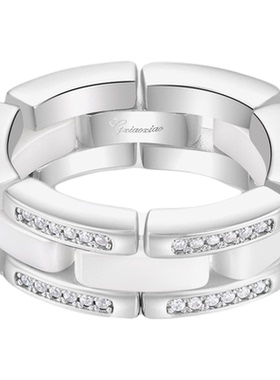 【星霜】气质高级百搭陶瓷戒指