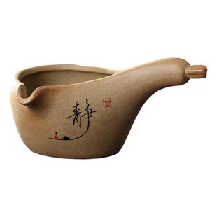 水瓢粗陶公道杯陶瓷家用客厅公杯加厚耐热茶海功夫茶具配件分茶器