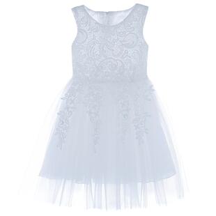 女童公主裙礼服2026新款白色裙子儿童洋气女孩夏季蓬蓬纱裙连衣裙