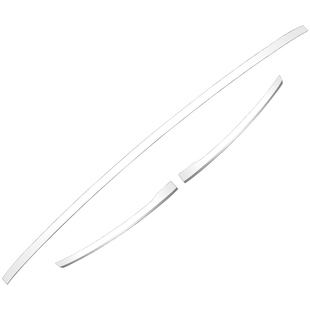 适用19-26款奥迪A6L改装前杠装饰亮条外观升级雾灯贴防撞用品配件