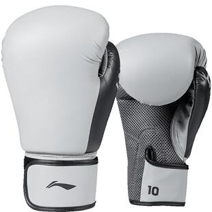 李宁拳击手套专业成人散打泰拳搏击格斗拳套男士比赛训练打沙袋女