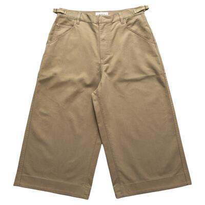 NOFAITH双袋阔腿直筒八分裤男夏季新款复古简约百搭宽松休闲裤潮