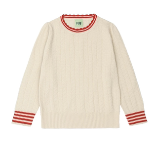 2025秋冬款FUB丹麦童装儿童男女童套头毛衣开衫外套马甲长裤套装