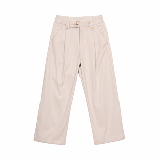 Hualun男生裤子秋冬款加厚休闲裤男cleanfit时尚潮流宽松直筒裤子