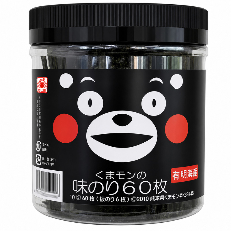 日本木村熊本即食酱油味海苔片