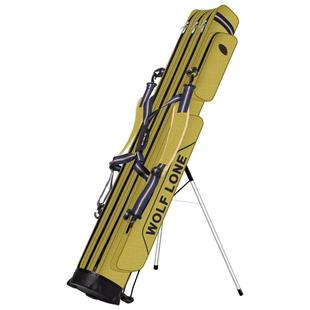 硬壳鱼竿包轻便型鱼具包鱼包钓鱼包多功能专用杆包手提渔具包防水