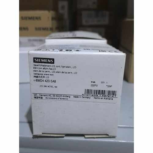 议价西门子8WD4420-5AB 红色LED灯，连续光元件，全新