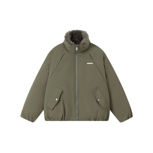 FORNINES国潮座山雕羽绒服男款冬季白鸭绒防寒情侣休闲加厚外套女