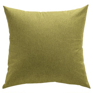 欧式纯色棉麻抱枕套不含芯客厅酒店大厅办公室沙发抱枕套大靠腰