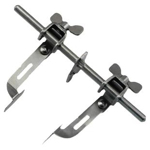 平车双挡边飞机定规左右可调节宽度靠边器缝纫机多功能直线定位器