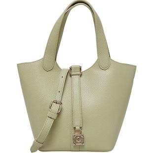 百思图商场同款时尚大容量手拎托特包水桶包单肩斜挎包女X2892BX3