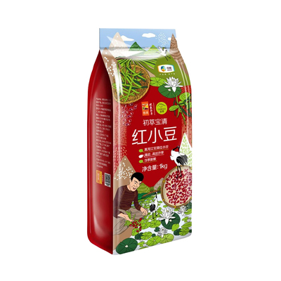 中粮初萃东北宝清红小豆1kg杂粮
