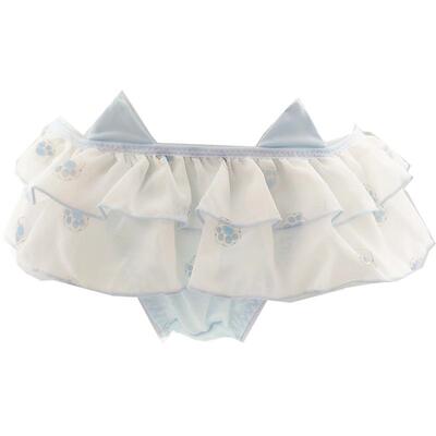 4028小葱新款猫爪裙边内裤