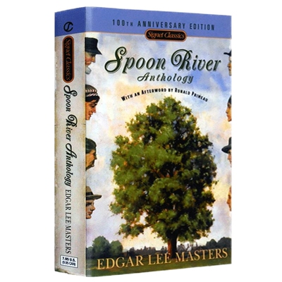 华研原版 匙河集 英文原版 Spoon River Anthology 马斯特斯 Signet Classics  美国现实主义文学诗歌集 英文版进口书籍