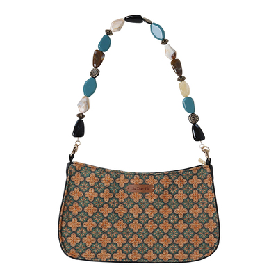 苏小塔原创设计串珠复古腋下包