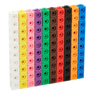 美国LR学习资源mathlink立方体数字积木numberblocks儿童玩具3岁+