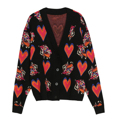 2022外套谜底针织衫开衫