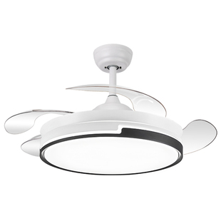 志高隐形风扇灯客厅餐厅家用一体吊扇灯2022新款卧室吸顶电扇灯