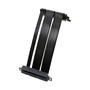 PCIE5.0显卡延长线ITX双反线兼容精粤铭瑄七彩虹主板50系显卡京兆