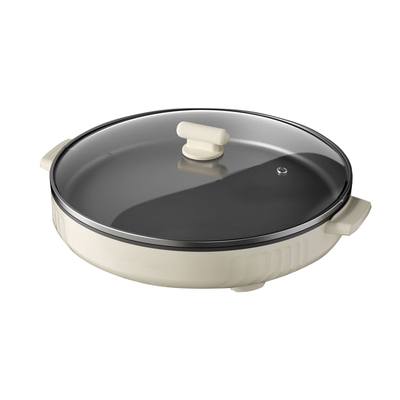 大号电煎锅商用多功能平底电热锅烙饼水煎包锅电饼铛家用2025新款