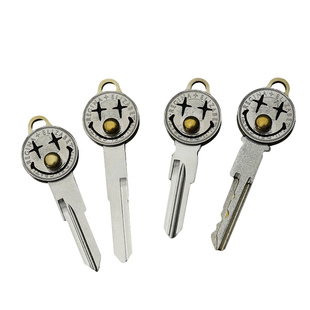 【Luckey手作】复古小丑joker钥匙改造防盗门钥匙胚摩托车钥匙