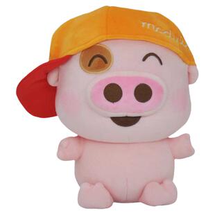 正版麦兜毛绒玩具小猪公仔可爱书包挂件背包挂饰玩偶抓机娃娃卡通