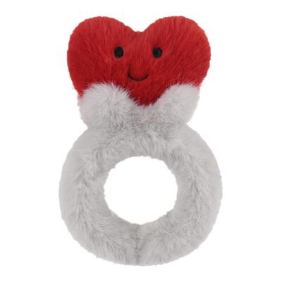 Apricot lamb情人节爱心啪啪圈玩偶公仔毛绒玩具安抚女孩七夕礼物