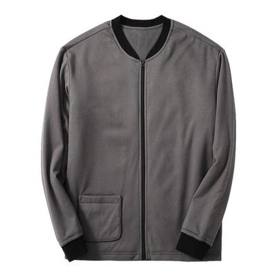 桑蚕丝德绒发热面料保暖男棉衣