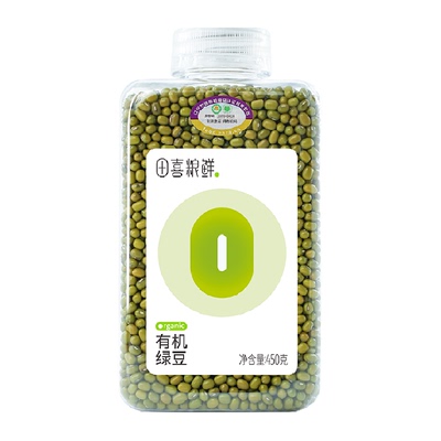 田喜粮鲜有机绿豆沙糯易煮450g