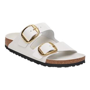 BIRKENSTOCK勃肯德国进口新品大扣女款牛皮革时尚Arizona双扣拖鞋