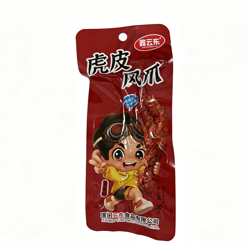 鑫云东虎皮凤爪藤椒鸡爪子卤味追剧零食解馋小吃熟食鸡脚宿舍囤货
