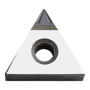 金刚石数控刀片三角形开槽PCD断屑削铝铜塑料高光 TNMG160404 2 8